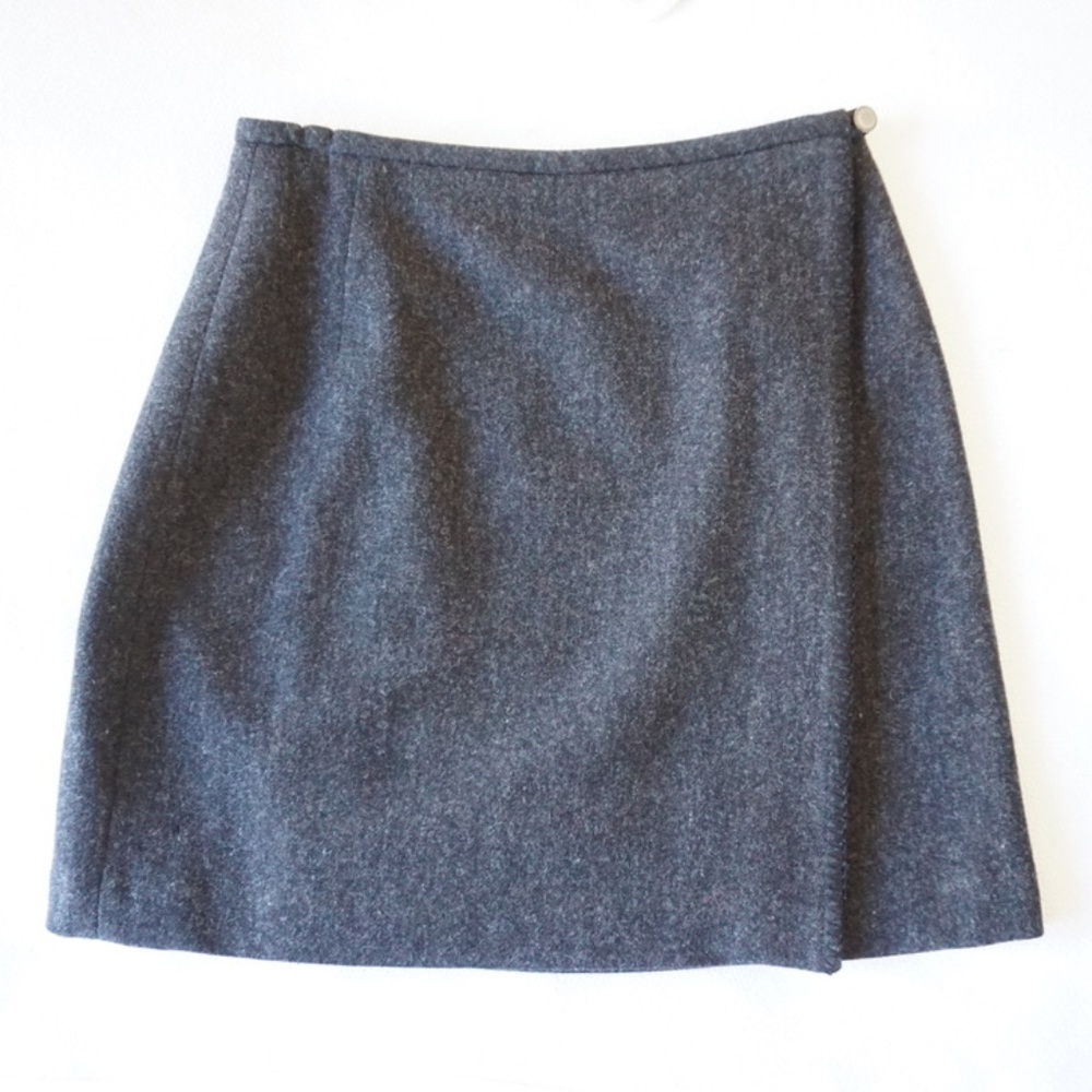 Eddie Bauer Wool Mini Skirt